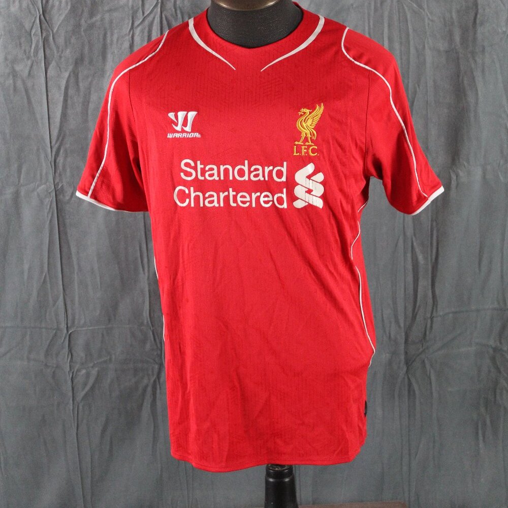 Liverpoool FC Jersey - 2014 Home Jersey by Warrior - Men's Large